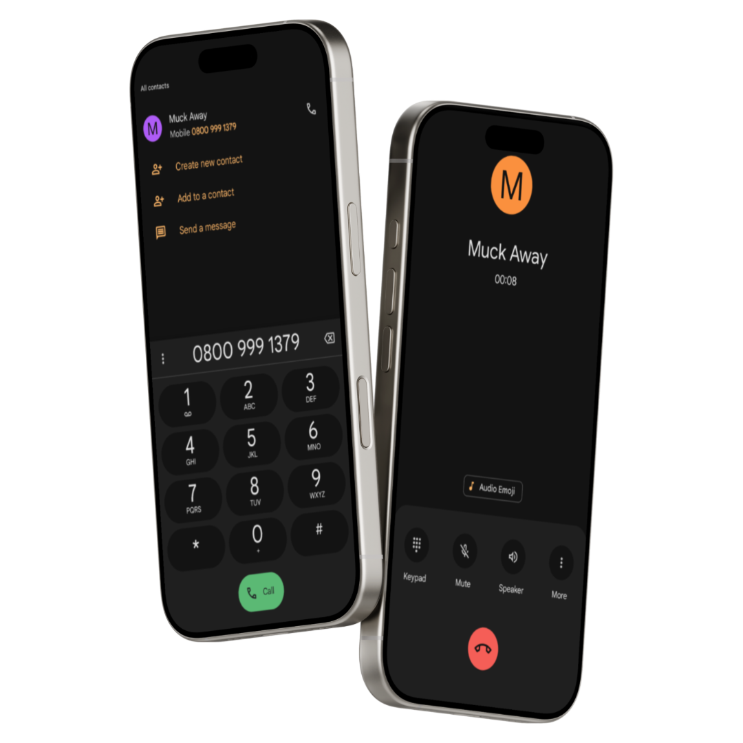 Contact Muck Away Cleaners by Phone